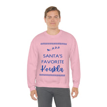 Load image into Gallery viewer, Santa's Favorite Koukla Unisex Heavy Blend™ Crewneck Sweatshirt