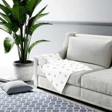 Load image into Gallery viewer, Baby Swaddle Blanket: Boho Rainbow-White