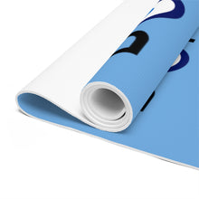 Load image into Gallery viewer, Foam Yoga Mat: DOPE-Light Blue