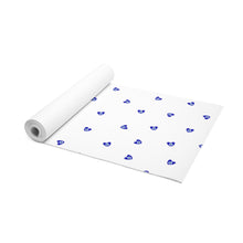 Load image into Gallery viewer, Foam Yoga Mat: Mati Heart Print-White
