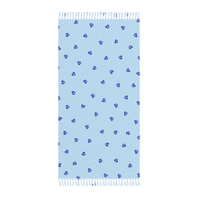 Load image into Gallery viewer, Beach Cloth: Mati Heart-Light Blue