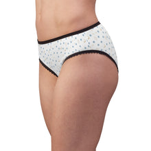 Load image into Gallery viewer, Women's Panties: Watercolor Mati with Gold Eye and Gold Moon