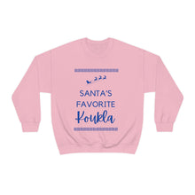 Load image into Gallery viewer, Santa's Favorite Koukla Unisex Heavy Blend™ Crewneck Sweatshirt