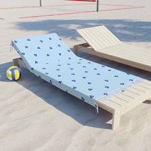 Load image into Gallery viewer, Beach Cloth: Mati Heart-Light Blue
