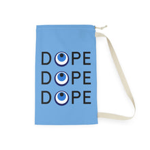Load image into Gallery viewer, Laundry Bag: DOPE-Light Blue