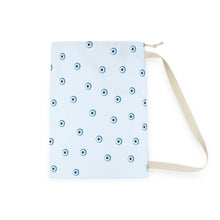 Load image into Gallery viewer, Laundry Bag: Watercolor Mati-Light Blue