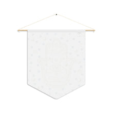 Cargar imagen en el visor de la galería, Pennant: Gold Hamsa-White