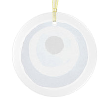 Load image into Gallery viewer, Watercolor Mati Glass Ornament