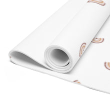 Load image into Gallery viewer, Foam Yoga Mat: Boho Rainbow-White