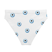 Load image into Gallery viewer, High-Waisted Bikini Bottom: Watercolor Mati