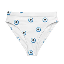 Load image into Gallery viewer, High-Waisted Bikini Bottom: Watercolor Mati
