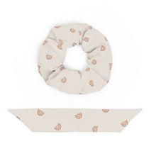 Cargar imagen en el visor de la galería, Scrunchie: Boho Rainbow-Beige