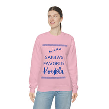 Load image into Gallery viewer, Santa's Favorite Koukla Unisex Heavy Blend™ Crewneck Sweatshirt