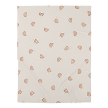 Load image into Gallery viewer, Baby Swaddle Blanket: Boho Rainbow-Beige