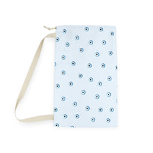 Load image into Gallery viewer, Laundry Bag: Watercolor Mati-Light Blue