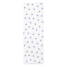 Load image into Gallery viewer, Foam Yoga Mat: Mati Heart Print-White