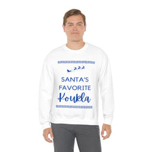 Load image into Gallery viewer, Santa's Favorite Koukla Unisex Heavy Blend™ Crewneck Sweatshirt