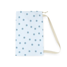 Load image into Gallery viewer, Laundry Bag: Watercolor Mati-Light Blue