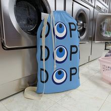 Load image into Gallery viewer, Laundry Bag: DOPE-Light Blue