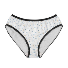 Load image into Gallery viewer, Women's Panties: Watercolor Mati with Gold Eye and Gold Moon