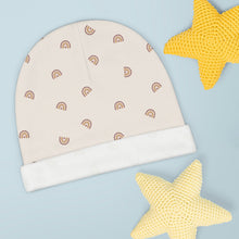 Load image into Gallery viewer, Baby Beanie: Boho Rainbow-Light Pink