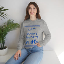 Load image into Gallery viewer, Santa's Favorite Koukla Unisex Heavy Blend™ Crewneck Sweatshirt
