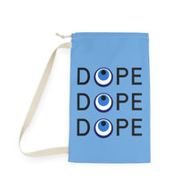 Load image into Gallery viewer, Laundry Bag: DOPE-Light Blue