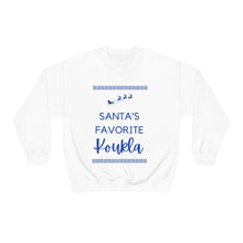 Load image into Gallery viewer, Santa's Favorite Koukla Unisex Heavy Blend™ Crewneck Sweatshirt