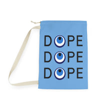 Load image into Gallery viewer, Laundry Bag: DOPE-Light Blue