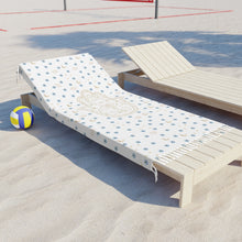 Load image into Gallery viewer, Beach Cloth: Gold Hamsa with Watercolor Mati