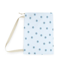 Load image into Gallery viewer, Laundry Bag: Watercolor Mati-Light Blue