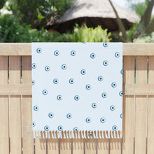 Load image into Gallery viewer, Beach Cloth: Watercolor Mati-Light Blue