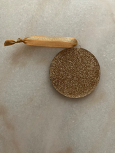 Load image into Gallery viewer, Nikki Mati Ornament with Gold Glitter