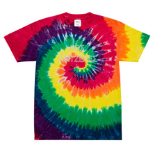 Load image into Gallery viewer, Oversized Tie-Dye T-Shirt: LOS ANGELES