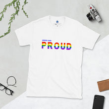 Load image into Gallery viewer, Short-Sleeve Unisex T-Shirt: Greek and PROUD

