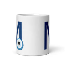 Load image into Gallery viewer, Monogram Mug: Watercolor Mati- Μ-Mu