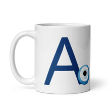 Load image into Gallery viewer, Monogram Mug: Watercolor Mati- A-Alpha
