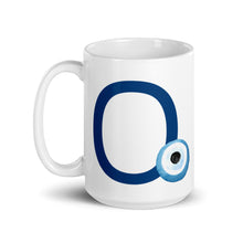 Load image into Gallery viewer, Monogram Mug: Watercolor Mati- Ο-Omicron