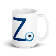 Load image into Gallery viewer, Monogram Mug: Watercolor Mati- Ζ-Zeta