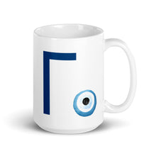 Load image into Gallery viewer, Monogram Mug: Watercolor Mati- Γ-Gamma