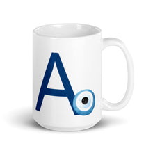Load image into Gallery viewer, Monogram Mug: Watercolor Mati- A-Alpha
