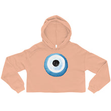 Load image into Gallery viewer, Crop Hoodie: Watercolor Mati