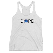 Load image into Gallery viewer, Women's Racerback Tank: DOPE-Black