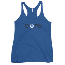 Load image into Gallery viewer, Women's Racerback Tank: DOPE-Black