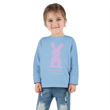 Load image into Gallery viewer, Easter Bunny Toddler Long Sleeve Tee- Lavender
