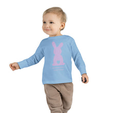 Load image into Gallery viewer, Easter Bunny Toddler Long Sleeve Tee- Lavender
