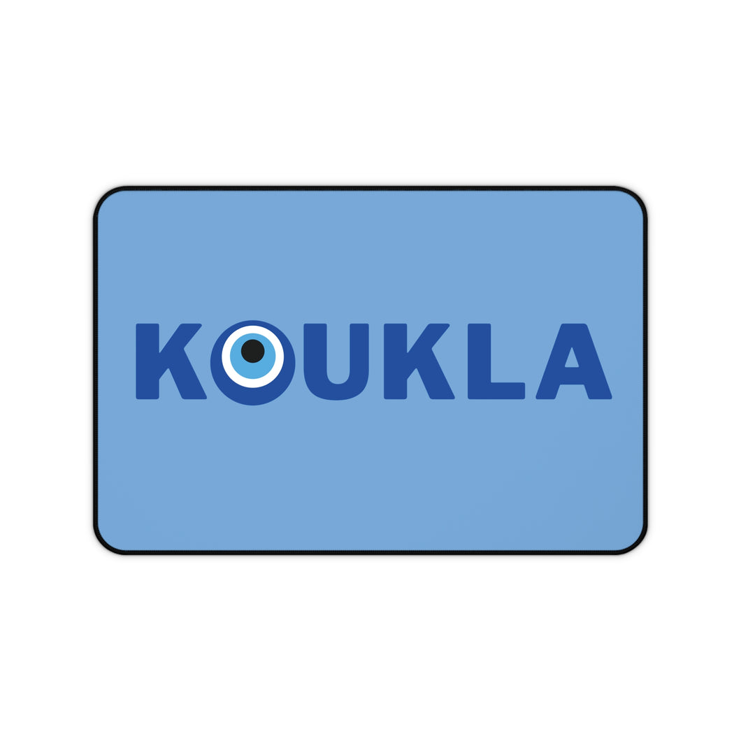 Desk Mat: Koukla Blue