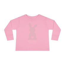 Load image into Gallery viewer, Easter Bunny Toddler Long Sleeve Tee- Pink
