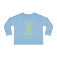 Load image into Gallery viewer, Easter Bunny Toddler Long Sleeve Tee- Green
