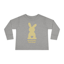 Load image into Gallery viewer, Easter Bunny Toddler Long Sleeve Tee- Yellow
